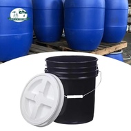 [Garende] 20L Bucket Pail with Seal Lid Airtight Utility Pail Food Storage Container for Auto Shop H