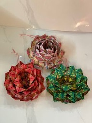 往生蓮 九轉蓮花 摺蓮花 蓮花紙 九轉紙 壽生蓮花 大悲咒蓮花 觀音 祭拜先人 祖先 冤親債主 祈福 祈願 拜神 節慶 神明祝壽 大神 佛誕 佛教 清明 祭祖 掃墓 佛菩薩Purana Lotus N