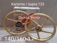 VELG PELEK RACING MODEL RCB SATRIA FU 150 RX KING JUPITER MX 135 DOUBLE DISC MX LAMA VEGA ZR JUPITER BURHAN ROBOT 2010 Z1 VEGA R NEW KARISMA SUPRA X 125 MX KING MX 150 VARIO CARBU BEAT SCOPY SPACY VARIO TECHNO 125 VARIO 125 FI VARIO 150 FI RC SANCA