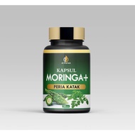 Al-Tharwa Kapsul Moringa+ Peria Katak 30 Capsules | Bitter Gourd & Moringa Supplement | Kesihatan Ha