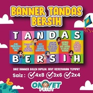 BANNER KECERIAAN TANDAS BOLEH TUKAR KARTUN (SEKOLAH & TABIKA)