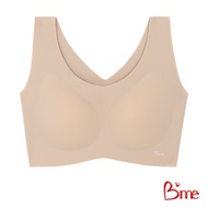 Bme เสื้อชั้นในไร้โครง Level2 ฟองกลาง รุ่น ME1G53 สีน้ำตาล สีนู้ด สีเทาเข้ม (เข้าคู่กางเกงในรุ่น ME6
