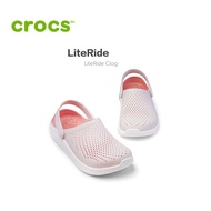 [Spot] Crocs LiteRide กลางแจ้งชายและหญิงรองเท้าชายหาดกันลื่นรองเท้าแตะกีฬาป่าลำลอง