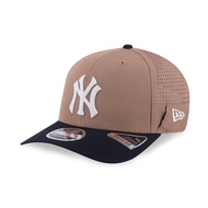 New Era หมวกรุ่น NEW YORK YANKEES 9SEVENTY COLLECTION KHAKI/ BLACK 9SEVENTY STRETCH SNAP CAP