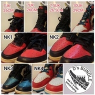 KASUT BUNDLE 🇲🇾D's BUNDLE🇲🇾 MIDCUT AJ1 7UK-10UK