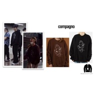 Dijual Sweater Basic Bangtan KIM Taehyung Compagno Berkualitas