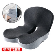 **包郵** 記憶棉連體坐墊靠背一體靠枕 — 學生、辦公室椅、汽車通用護腰屁墊 ZZ1815