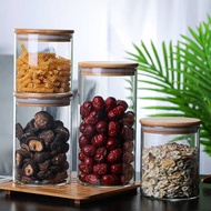 High Borosilicate Glass Storage Jar Kitchen Storage Jar Sealed Jar Tea Jar Food Storage Jar