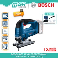 [ GH HARDWARE ] BOSCH GST 185-Li Solo Cordless Jigsaw ( Without Battery And Charger )