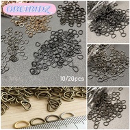 OBEIBIDZ 10/20pcs D-Buckle Stuffed Toys Mini Ultra-small 7mm Doll Bags Accessories