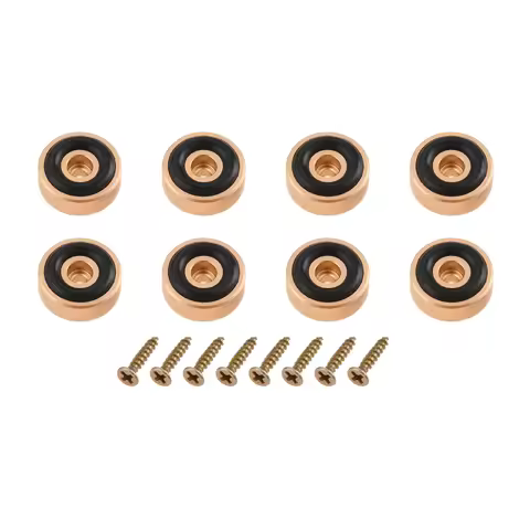 4/8Pcs Gold/Silver/Black Board Feet with Non Slip Pads Replacement Fit for Serving Boards Countertop