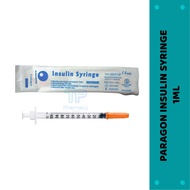 PARAGON INSULIN SYRINGE with needle 1ML 29GX1/2