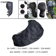 [SharprepublicefMY] Outboard Motor Cover Outboard Engine Cover Portable Oxford Cloth with Adjustable
