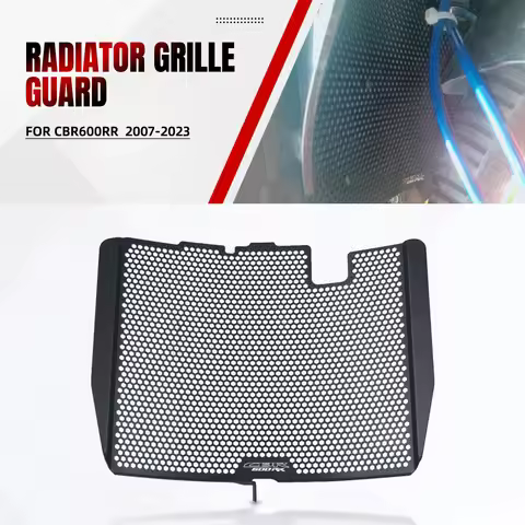 2024 CBR 600RR CBR600 RR 2007 - 2023 Radiator Grille Guard Cover Oil Cooler Cooling Radiator Shield