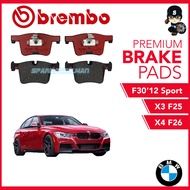 BREMBO NAO Front Brake Pads (1 set) - BMW F30'12 Sport, BMW X3 F25, BMW X4 F26