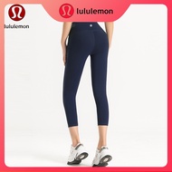 Lululemon new yoga sports Capris no embarrassment line Yoga Fitness pants QFK701