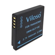 Viloso BCF10/CGA-S009 DMW-BCF10E CGA-S 106C Li-on Battery for Panasonic Lumix DMC-F/FH/FS/FT/FX DMC-