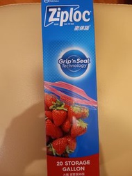 Ziploc 大號密實袋20 個