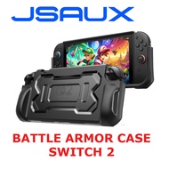 JSAUX Nintendo Switch 2 Ergonomic Battle Armor Protective Case for Switch 2 Casing Modcase