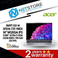 ACER SWIFT GO 14 SFG14-73T-98EX 14" WUXGA IPS CORE™ ULTRA 9 185H | 32GB DDR5 | 1TB SSD (SILVER) - NX
