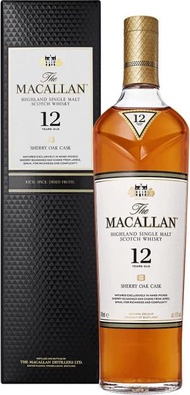 麥卡倫 - Macallan 12 Years Sherry Oak Whisky 雪莉桶 700ml (盒裝)