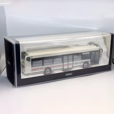 NOREV 1/43 Irisbus Citelis 2008 Police Alloy Bus Model finished ornaments Adult Gift Hobby & Toys Co