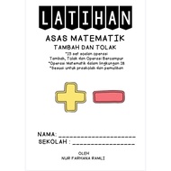 BUKU LATIHAN ASAS MATEMATIK PRASEKOLAH