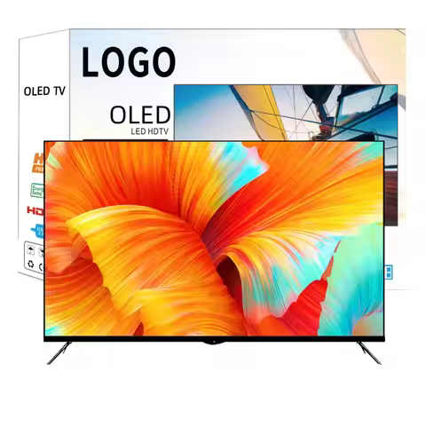 TV Manufacturer 43 50 55 65 Inch Televisions Android 2k 4k Tempered Glass Large Screen Television Sm