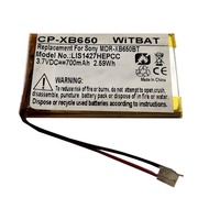 Suitable for Sony DP-RF6500, MDR-DS6500 Headset Battery LIS1427HNPCS