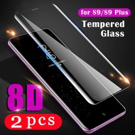 2Pcs cover for samsung Galaxy s20 Ultra S10 lite S10e S9 S8 plus S7 edge tempered glass protective f