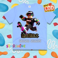 COOL FUNKY ROBLOX SKATEBOARD KIDS T-SHIRT FREE CUSTOM YOUR NAME