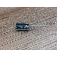 (10c) New, genuine black Nichicon capacitor 4.7uf 450v 10x20mm