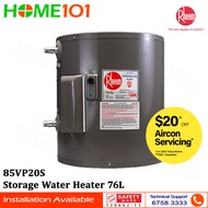 Rheem Vertical Storage Water Heater 20 Gallion 85VP20S (76L)