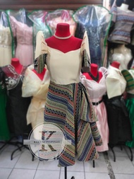 Filipiniana MC dress (ethnic design)