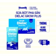 Thùng 48 Hộp Vinamilk Dielac Grow Plus (Sữa Non) 110ml.