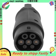 EVSE EV Adaptor 32A J1772 Type 1 to Type 2 Plug EV Adapter, Electric Cars Vehicle Charger Charging C
