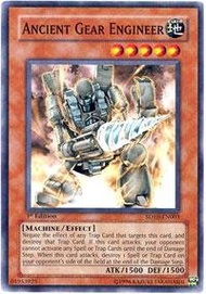 Yu-Gi-Oh! - Ancient Gear Engineer (SD10-EN003) - Structure Deck 10: Machine Re-Volt - 1st Edition - 