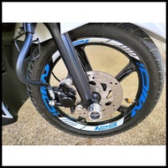 ﹊ ▥ Yamaha Mio i 125/125s  Mags Decals Set (Front & Back)