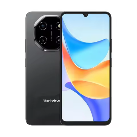 Blackview 5G Smartphone SHARK 6 Android 15 Unisoc T8100 NFC OTG 6.88'' 120Hz Display 4GB/8GB+128GB 5