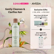 AVEDA Rosemary Mint Purifying Shampoo 250ml - Refreshing Shampoo for Oily Hair