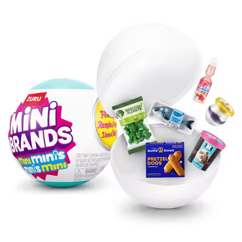 5x Surprise Ball Mini Brands mini minis Series Mystery Capsule Blind Box Real Miniature Collectible 