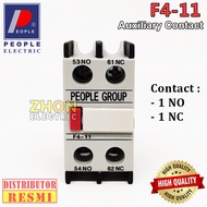Auxiliary F4-11 Contactor Contactor Contactor People