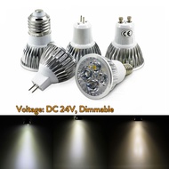 Dimmable LED Spotlight GU10 MR16 E27 E14 GU5.3 B15 B22 Lamp  Eengy Saving LED Bulb 3W 4W 5W Led Ceil
