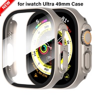 Glass + Cover for Apple Watch Case for Apple Watch Ultra 49mm Tempered bumper case screen protector iwatch series ultra 49mm case