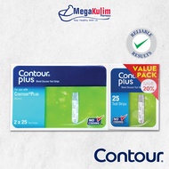 Contour Plus Test Strips 3 X 25's