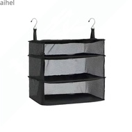 Wholesale Outdoor Multi-Layer Foldable Three-Layer Home Mesh Storage Bag Business Travel Storage Bag