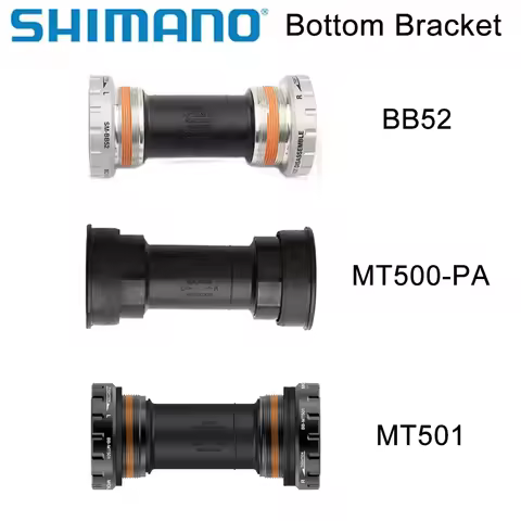 Shimano Bottom Bracket SM-BB52 MT501 MT500-PA MT801 MT800-PA 68/73mm 83mm 89.5/92mm Mountain Bicycle
