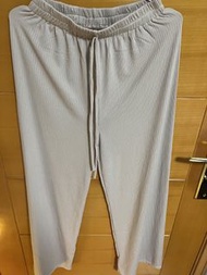 闊腳羅紋長褲