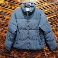 down Jaket corduroy SPAO tebal hangat size L