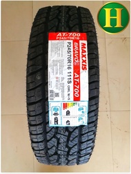 245/70R16 MAXXIS AT-700 ยางใหม่กริ๊ปปี 2024🇹🇭ราคา1เส้น✅แถมจุ๊บลมแท้👍มีรับประกันนาน5ปี✅❤️